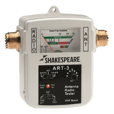 Probador de Recepción, Potencia y Reflejo / Para Antenas Marinas VHF / 155-158 MHz / Potencia Máxima 30W / Impedancia de 50 ohm