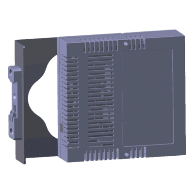Montaje para riel de Rack, switch NetonixWS-6-MINI