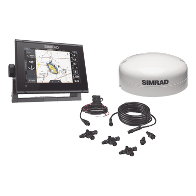 Kit de pantalla multifuncional GO7 con kit NMEA2000 y antena GS25