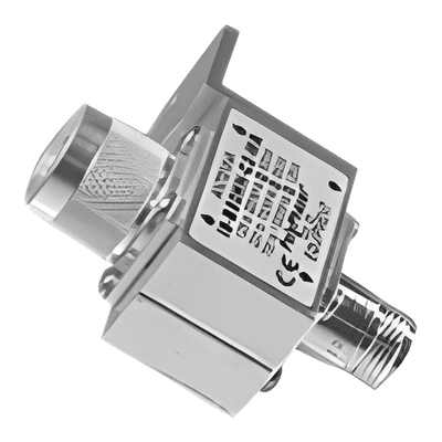 Protector Coaxial RF / 125-1000 MHz / 50 Ω / N Macho Antena + N Hembra Equipo / Bloqueo DC / 20 kA
