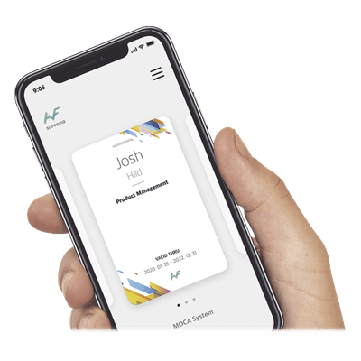 Tarjeta Virtual  / para uso con su SMARTPHONE / compatible con todos los lectores SUPREMA que soporten Bluetooth