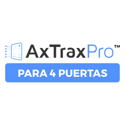 Licencia de 4 lectoras  para uso con Software AXTRAXPRO