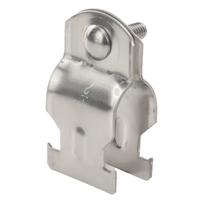 Abrazadera de Acero Inoxidable  de 1/2" Para Unicanal Tipo Strut