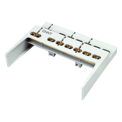 Soporte + Barra de Conexion (4 MOD) (4+2 ENTR.) IP40