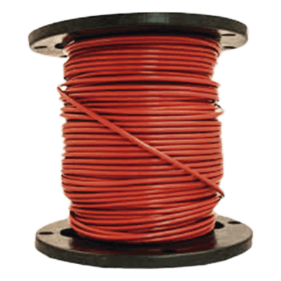 Carrete de 500 metros / Cable fotovoltaico / Rojo / Recubrimiento XLPE / 4mm² / 12 AWG / Hasta 1,800 Vcc