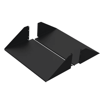 Charola Para Soportar Equipos en Rack de 19in, Frontal y Posterior, Capacidad de 136 Kg, 3UR