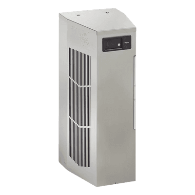 Aire Acondicionado Compacto SpectraCool Interior/Exterior, Uso en Gabinetes de Telecomunicaciones, Frío/Calor, 4000 BTU, 115 Vca, de Acero Inoxidable 304
