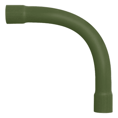 Curva Conduit PVC  Ligero de 1/2" (13 mm).