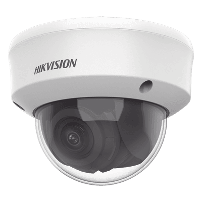 Domo TURBOHD 2 Megapixel (1080p) / Lente Varifical 2.7 a 13.5 mm / 40 mts IR EXIR / Exterior IP67 / IK10 / dWDR / Ultra Baja Iluminación / 12 Vcc