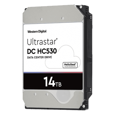 Disco Duro Enterprise 14 TB / Wester Digital (WD) / Serie Ultrastar / Recomendado para Data Center y NVRs de Alta Capacidad / Alto Performace