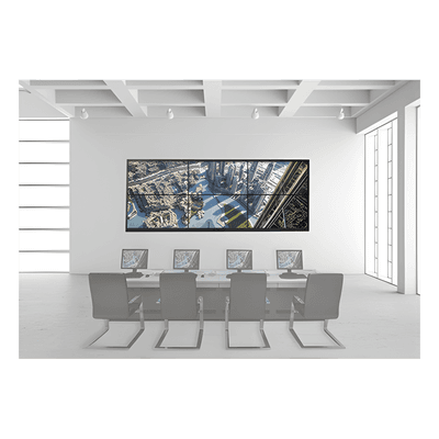 Kit Videowall 3X2 / Incluye 6 Pantallas de 55" / Decoder / Base de Pared / Accesorios de Instalación