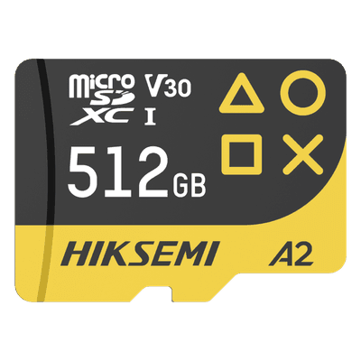 Memoria microSDXC / 512GB / Velocidad 200MB/s Lectura / 150MB/s Escritura / V30 U3 A2 / Gaming / Compatibilidad Amplia