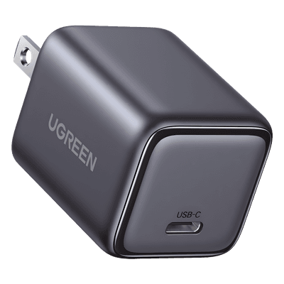 Cargador Mini de 30W | 1 USB-C de Carga Rápida | Tecnología GaN II | Carga Inteligente | Múltiple Protección | Mayor Eficiencia Energética | Tamaño Compacto.