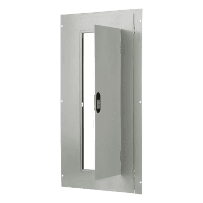 Puerta (frente) montaje sobreponer para tableros tipo P1, 30 circuitos.