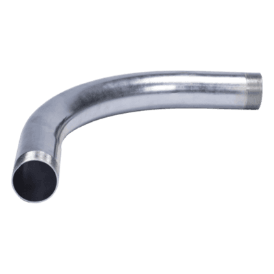 Codo de 3/4" ( 19 mm) para Tubo Pared Gruesa (IMC) / Galvanizado / Etiqueta Amarilla.
