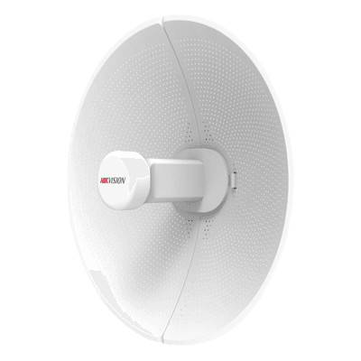 Puente Inalámbrico 20KM / 5GHz 867Mbps / IP55 / TDMA / PoE / Antena 23dBi / -40°C a 65°C
