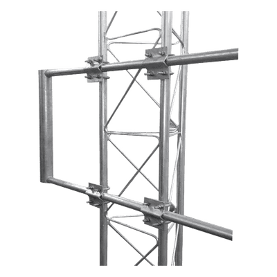 Brazo Uso Rudo para Torre STZ Galvanizado por Inmersión en Caliente de 170 x 60 cm Tubo 2" Ced 30.