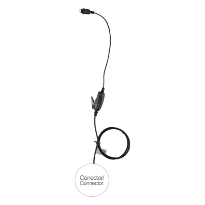 Micrófono de 1 cable serie LOC para Motorola PRO5150/5350/5450/5550/7150/7350/7450/7550/9150