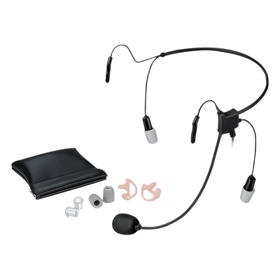 Diadema HURRICANE II para KENWOOD NX-200/300/410, TK-480/2180/3180