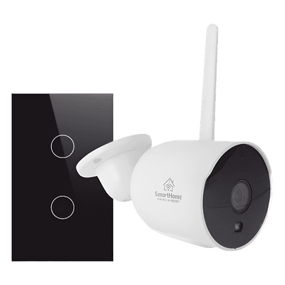 (Wifi) KIT 1 camara Wifi y 1 apagador inteligente Wifi