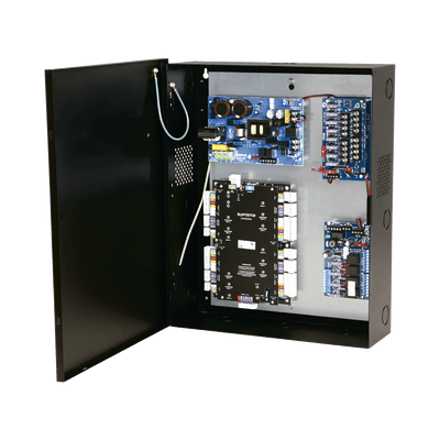 Kit de Fuente, 12 Vcc, 6 A, 72 W, Con Controlador de Acceso, Regulador de Voltaje, Distribuidor de 8 Salidas, Contiene AL600ULXB, ACM8,VR6, PDS8