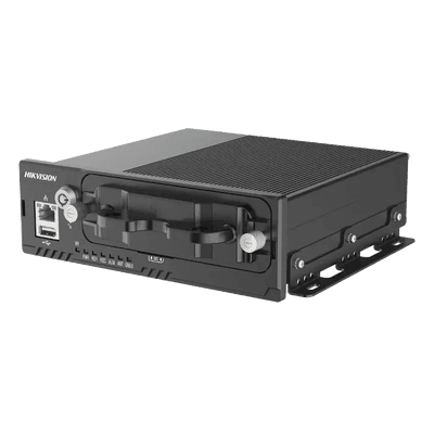 DVR Móvil 1080P (2 Megapixel) / 4 Canales TURBO + 4 Canales IP / GPS integrado / Sensor G / Alarmas I/O / Alimentación 9-36VCC