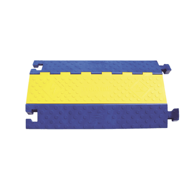 Gestión de Cableado Kellems / Truk Trak de 2 Canales / Color Azul y Amarillo