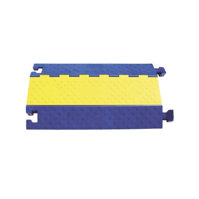 Gestión de Cableado Kellems / Truk Trak de 3 Canales / Color Azul y Amarillo