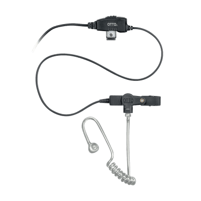 Kit de Micrófono-Audífono PLUS de 1 cable para Motorola DEP550, DGP8050 Elite, Serie XPR3000/3500, Serie APX3000/8000, DP2400/2600