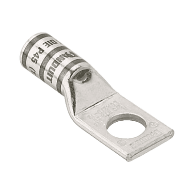 Zapata de compresión LCA4/0-56-X para cal. 4/0 Awg, Barreno para tornillo prisionero de 5/16, 1 Pz