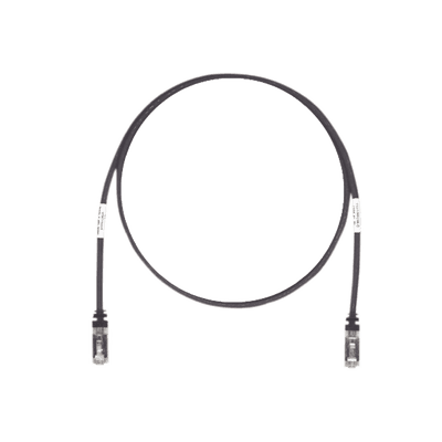 Patch Cord Cat6A, Blindado S/FTP, CM/LS0H, 3.05 Metros (10 Pies), Color Negro