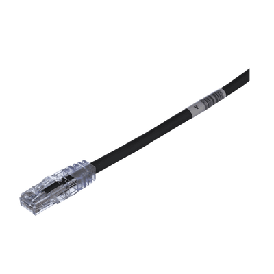 Cable de Parcheo TX6, UTP Cat6, 24 AWG, CM, Color Negro, 10 Metros (32.81 Pies)