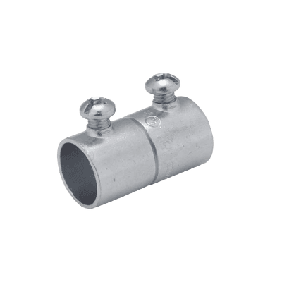 Cople de 1 1/4" (32 mm) para Pared Delgada con Tornillo.