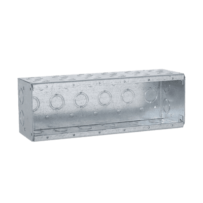 Caja Multigang de 6 Gangs/ Profundidad de 3-1/2 Pulgadas (8.89 cm)/ 34 Entradas de 1/2 - 3/4 Pulgadas (1.27 - 1.91 cm)