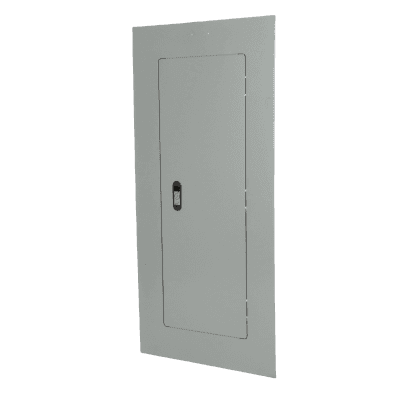 Puerta (frente) montaje empotrar para tableros tipo P1, 30 circuitos.