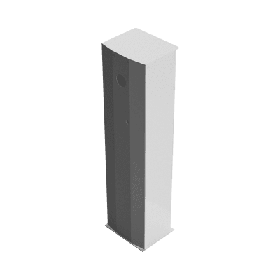 Gabinete Color Beige Para Barrera Came / Compatible con Serie Hibrida / No Incluye Puerta 