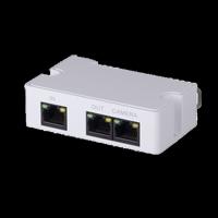 Extensor PoE Dahua PFT1300 PoE and PoE plus pasivo / 2 puertos / Conexion en cascada hasta 300MTS / 2 puertos fast Ethernet