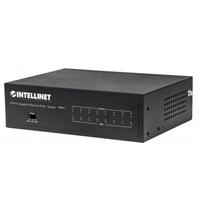 PoE switch, Intellinet,561204, GB 8 ptos 30W / PTO, 60W
