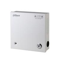 Fuente de poder Dahua distribuidor de energia 5 canales / 12 VDC / 4 AMP / Fusibles intercambiables / Proteccion de sobrecarga / Color blanco