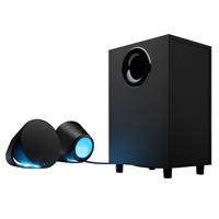 Bocinas Logitech G506 2.1 lightsync RGB para gaming 120 wtts sonido envolvente DTS:X ultra negro
