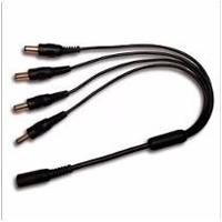 Divisor de energia saxxon / Tipo pulpo / 4 conectores macho / 2.1MM / 1 conector hembra