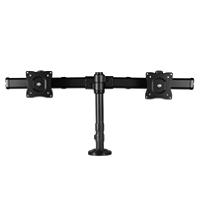Brazo para escritorio de dos monitores - Con barra horizontal - Soporte de mordaza / Ojal para escritorio - StarTech.com mod. armbarduog