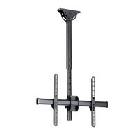 Base soporte VESA ajustable de montaje en techo para pantallas de 37 a 75 pulgadas - Mastil corto - StarTech.com mod. fpceilptbsp