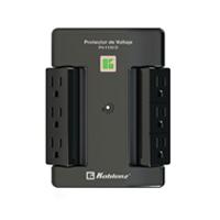 Supresor de picos Koblenz PV-2500-D 2500 VA / 2000 W, desconexin automatica, diseño TV de pared. 5 años de garantia. poliza de seguro por 25,000 USD en equipo conectado. SKU 00-5347-00-0