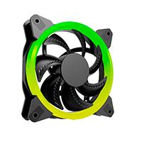 Ventilador Ocelot para gabinetes / 120MM / Conexion 6 pines / Iluminacion RGB/no incluye HUB / Compatible con kit Ocelot OGPF01