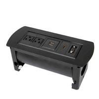Caja conexión, Manhattan,164832, enchufe / USB / HDMI / VGA, para mesa