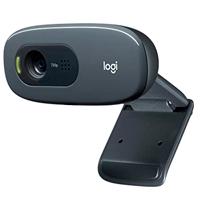Webcam Logitech C270 HD 720p 30FPS 0.9MP micrófono USB-a gris oscuro