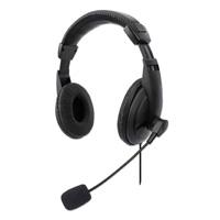 Audifonos diadema, Manhattan,179843, USB mediano, control integrado