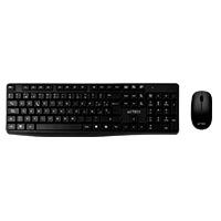 Kit Acteck creator MK440 / Teclado y mouse / Inalambrico / Receptor USB / 105 teclas / Optico / 1000 DPI / Negro / AC-931755