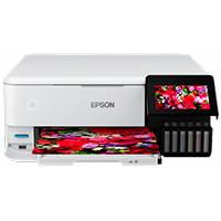 Multifuncional Epson L8160, ppm 32 negro/32 color, tinta continua, ecotank, USB, Wi-Fi, red, CD/DVD, fotografica